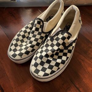 Vans Slip Ons checkerboard